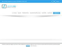 Tablet Screenshot of clinicadentalzabala.com
